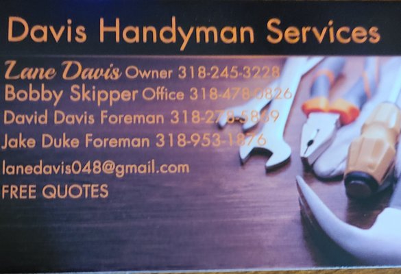 Photos of Davis Handyman Services Alexander City, AL