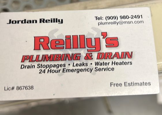 Photos of Reilly’s Plumbing Rancho Cucamonga, CA