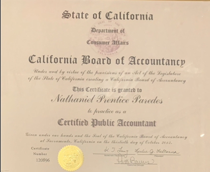 Photos of Nathaniel Paredes, CPA Redlands, CA