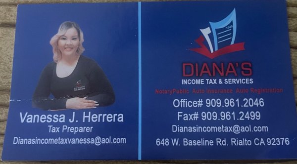 Photos of Diana’s income tax & Services Redlands, CA