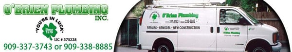 Photos of O’Brien Plumbing Redlands, CA