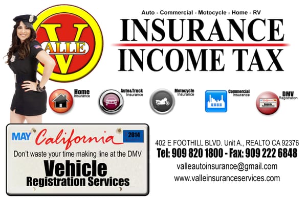 Photos of Valle Insurance & Income Tax Services San Bernardino, CA
