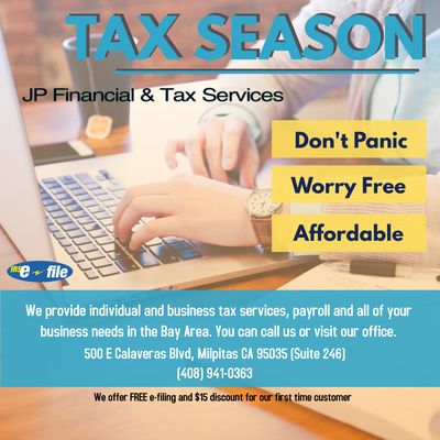 Photos of JP Financial & Tax Services San Jose, CA
