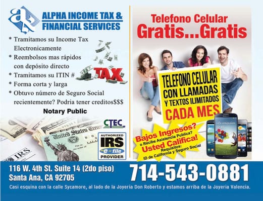 Photos of Alpha Income Tax & Financial Services Santa Ana, CA