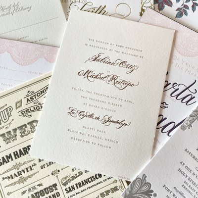 Photos of Vintage Letterpress Visalia, CA 