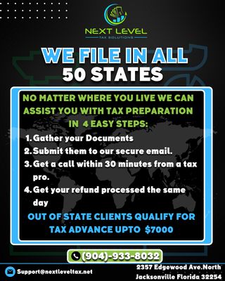 Photos of Next Level Tax Solutions Jacksonville, FL
