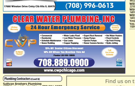 Photos of ClearWater Plumbing Company Chicago Heights, IL