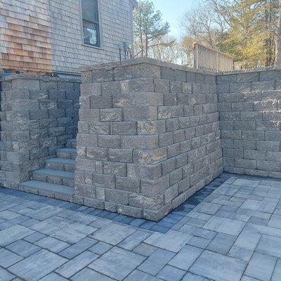 Photos of Hlm stone working Bourne, MA