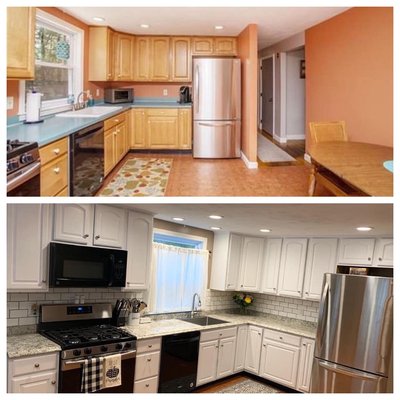Photos of Lilywhite painting Bourne, MA
