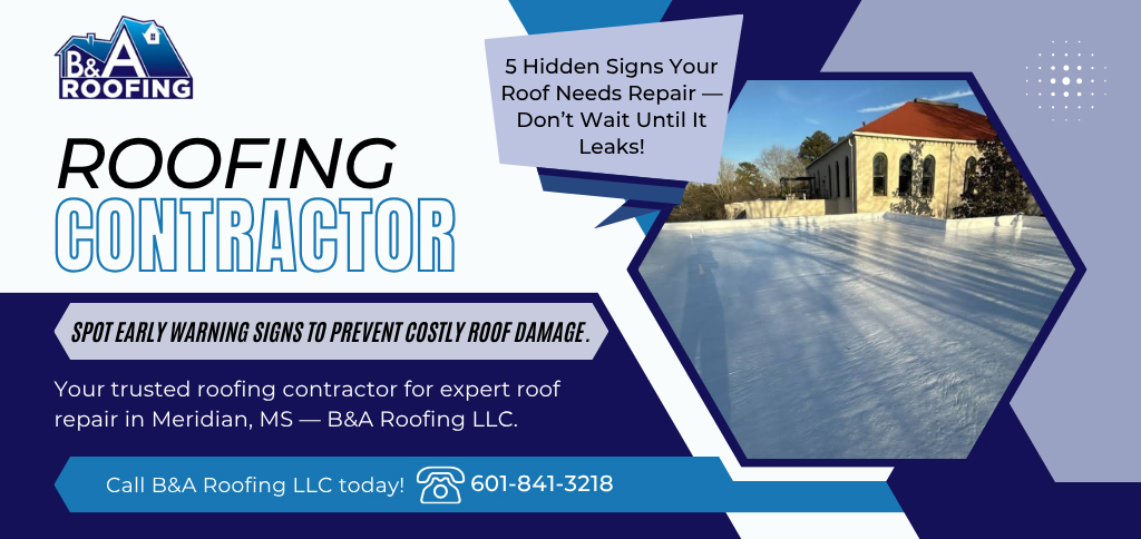 Photos of B&A Roofing LLC Meridian, MS