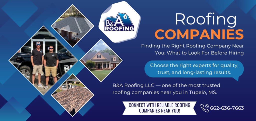 Photos of B&A Roofing LLC Tupelo, MS