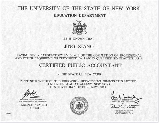 Photos of Z&X CPAs LLC New York City, NY
