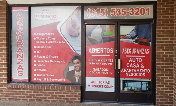 Photos of El Paisano Insurance and Income Tax Nashville, TN